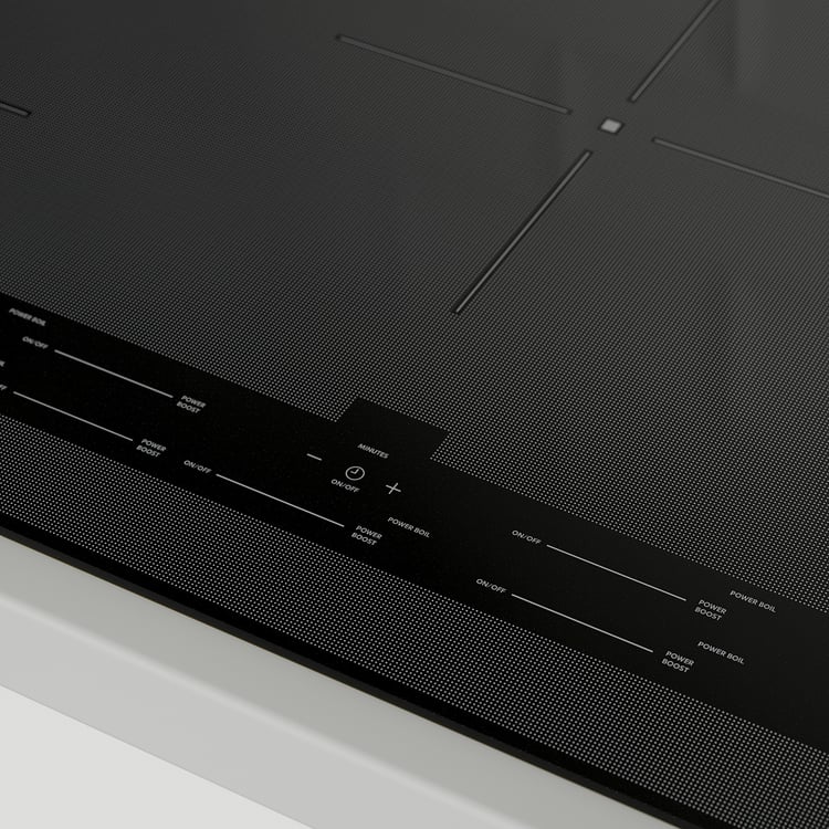 SAMFÄLLD induction cooktop, black, 91 cm (36") IKEA CA