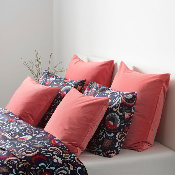 SANELA Cushion cover, light brownred. IKEA® Canada IKEA