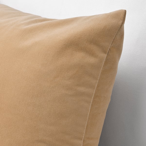 SANELA cushion cover, yellowbeige, 40x58 cm (16x23") IKEA CA