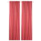SANELA Room darkening curtains, 1 pair, light brown-red, 55x118 "