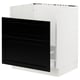 SEKTION Base cab f TALLSJÖN sink, white/Lerhyttan black stained, 30x24x30 "