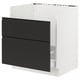 SEKTION Base cab f TALLSJÖN sink, white/Upplöv matt anthracite, 30x24x30 "