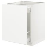 SEKTION Base cabinet for sorting + 1 door, white Maximera/Axstad matt white, 24x24x30 "