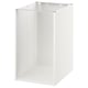 SEKTION Base cabinet frame, white, 18x24x30 "