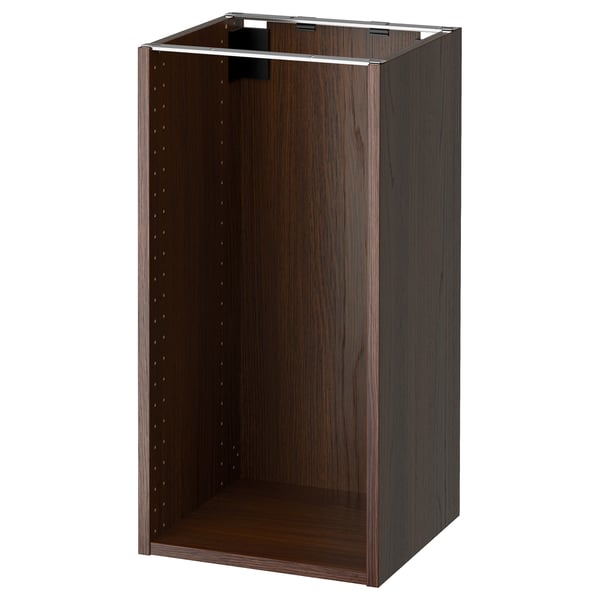 Sektion Base Cabinet Frame Wood Effect Brown Ikea Canada Ikea