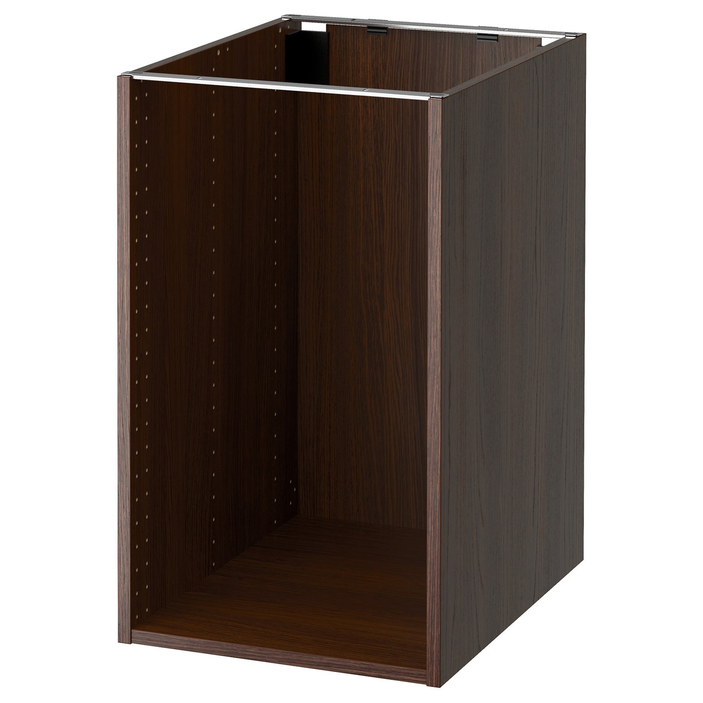SEKTION Base frame, wood effect brown, 46x61x76 cm (18x24x30