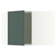 SEKTION Corner wall cabinet, white/Aspudden dark gray-green, 26x15x20 "
