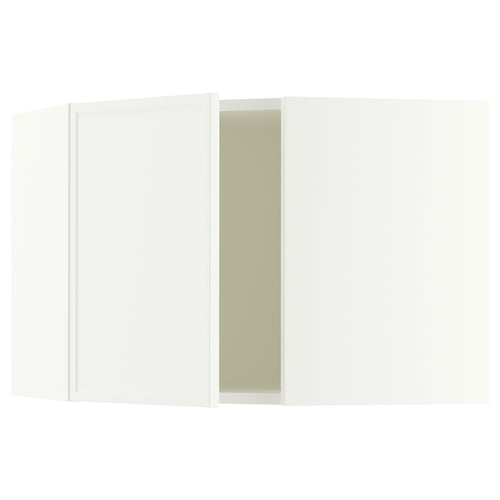 SEKTION Corner wall cabinet, white/Aspudden matt white, 26x15x20 "