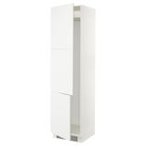 SEKTION High cabinet for fridge/freezer, white/Ringhult white, 24x24x90 "