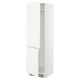 SEKTION High cabinet for fridge/freezer, white/Voxtorp matt white, 24x24x80 "