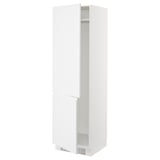 SEKTION High cabinet for fridge/freezer, white/Voxtorp matt white, 24x24x80 "