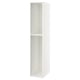 SEKTION High cabinet frame, white, 15x24x80 "