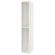 SEKTION High cabinet frame, white, 15x24x90 "