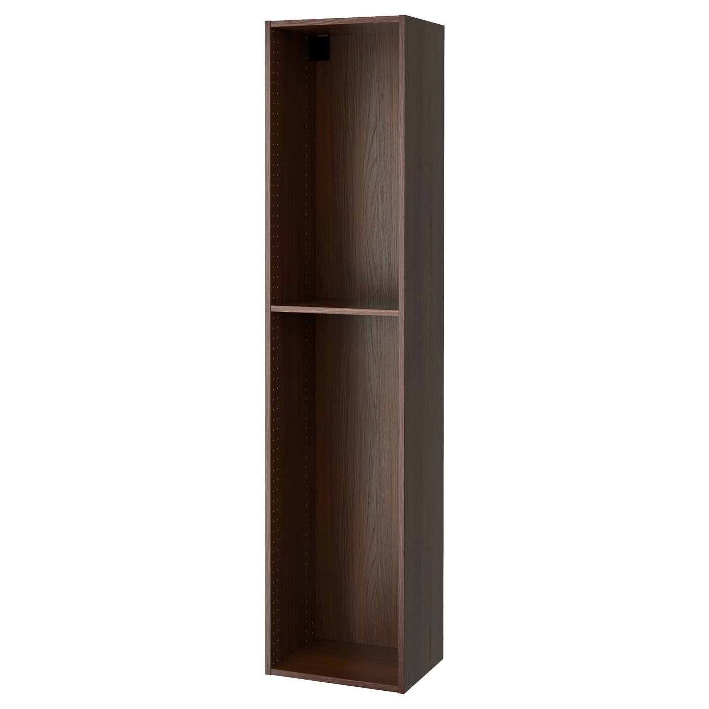 SEKTION High frame, wood effect brown, 46x38x203 cm (18x143