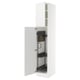 SEKTION High cabinet/pull-out int fittings, white/Axstad matt white, 18x24x90 "