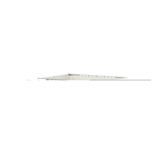 SEKTION / MAXIMERA Base cab f cktp/dw/shelves/2drs, white/Aspudden light gray, 30x24x30 "