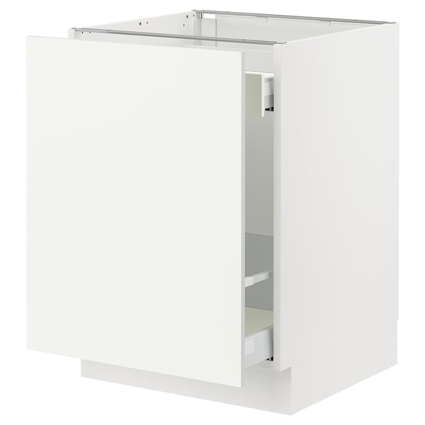 SEKTION / MAXIMERA Base cab f recycling/1 door, white/Vallstena white, 24x24x30 "