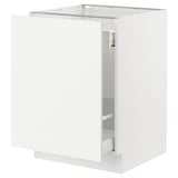 SEKTION / MAXIMERA Base cab f recycling/1 door, white/Vallstena white, 24x24x30 "