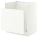 SEKTION / MAXIMERA Base cab f TALLSJÖN sink, white/Aspudden matt white, 30x24x30 "