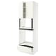 Option: SEKTION / MAXIMERA Hi cb f oven/micro w drawer/2 doors, white/Vallstena white, 30x24x90 "