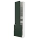 SEKTION / MAXIMERA High cab w door/2 fronts/4 drawers, white/Havstorp deep green, 24x15x90 "