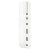 SEKTION / MAXIMERA High cb w 2 doors/shelves/5 drawers, white/Ringhult white, 18x15x80 "