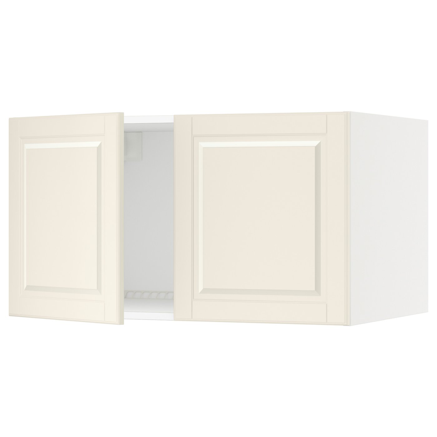 SEKTION top cab f fridge/freezer w 2 doors, white/Bodbyn off-white