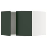 SEKTION Top cab f fridge/freezer w 2 doors, white/Havstorp deep green, 30x24x20 "