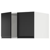 SEKTION Top cab f fridge/freezer w 2 doors, white/Upplöv matt anthracite, 30x24x20 "
