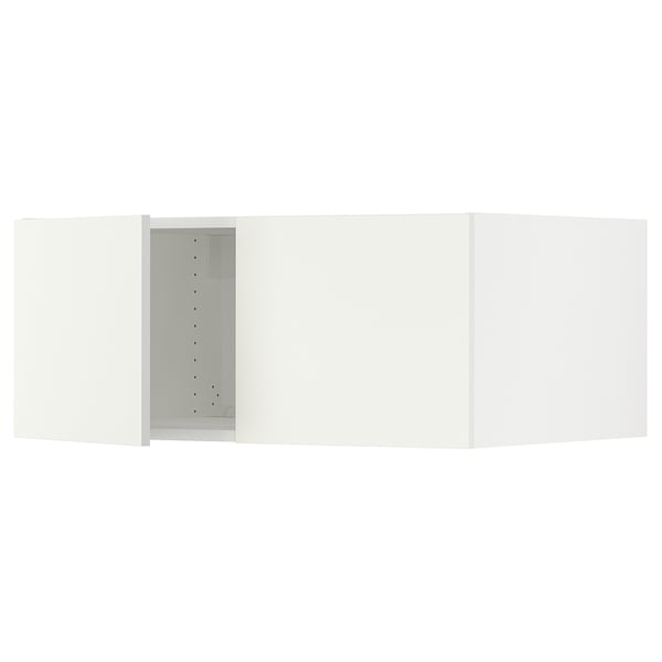 SEKTION Top cab f fridge/freezer w 2 doors, white/Vallstena white, 36x24x15 "