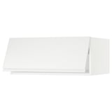 SEKTION Top cabinet for fridge/freezer, white/Voxtorp matt white, 36x24x15 "