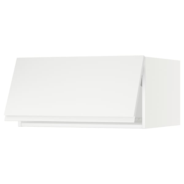 SEKTION Top cabinet for fridge/freezer, white/Voxtorp matt white, 30x24x15 "