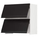 SEKTION Wall cab w bu-in extr hood w pu-op, white/Upplöv matt anthracite, 30x15x30 "