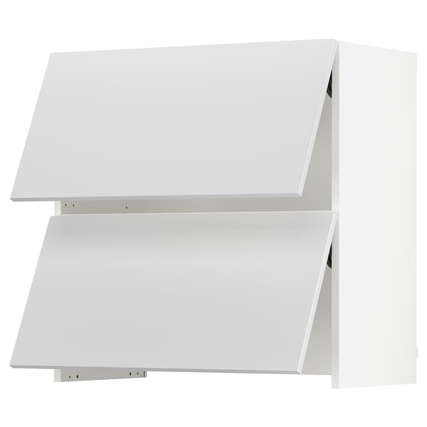 SEKTION Wall cab w built-in extractor hood, white/Ringhult white, 30x15x30 "