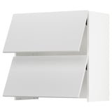 SEKTION Wall cab w built-in extractor hood, white/Ringhult white, 30x15x30 "