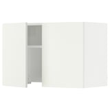 SEKTION Wall cab w built-in extractor hood, white/Vallstena white, 30x15x20 "