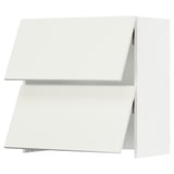 SEKTION Wall cab w built-in extractor hood, white/Vallstena white, 30x15x30 "