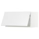 SEKTION Wall cabinet horizontal w push-open, white/Axstad matt white, 30x15x15 "