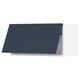 SEKTION Wall cabinet horizontal w push-open, white Axstad/matte blue, 30x15x15 "