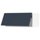 SEKTION Wall cabinet horizontal w push-open, white Axstad/matte blue, 36x15x15 "