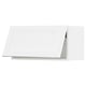 SEKTION Wall cabinet horizontal w push-open, white Enköping/white wood effect, 30x15x15 "