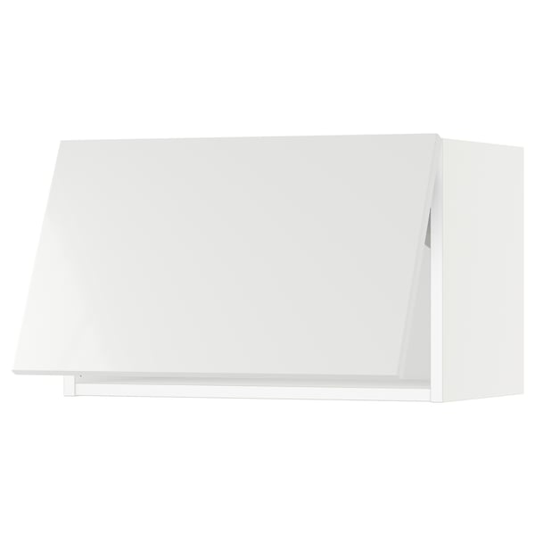 SEKTION Wall cabinet horizontal w push-open, white/Ringhult white, 24x15x15 "
