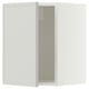 SEKTION Wall cabinet, white/Aspudden light gray, 15x15x20 "