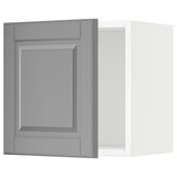 SEKTION Wall cabinet, white/Bodbyn gray, 15x15x15 "