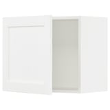 SEKTION Wall cabinet, white Enköping/white wood effect, 24x15x20 "
