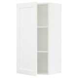 SEKTION Wall cabinet, white Enköping/white wood effect, 21x15x40 "