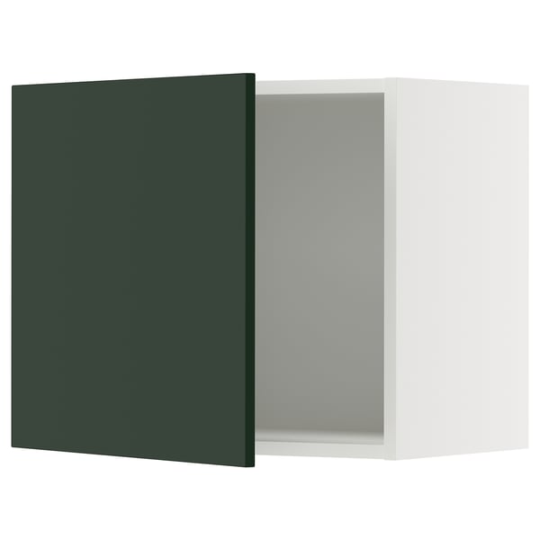 SEKTION Wall cabinet, white/Havstorp deep green, 24x15x20 "