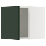 SEKTION Wall cabinet, white/Havstorp deep green, 15x15x15 "