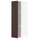 SEKTION Wall cabinet, white/Sinarp brown, 12x15x40 "