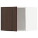 SEKTION Wall cabinet, white/Sinarp brown, 18x15x15 "